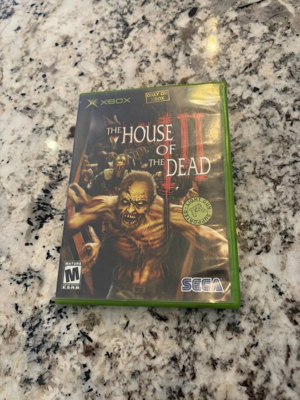House of the Dead III Xbox Case and Manual Only